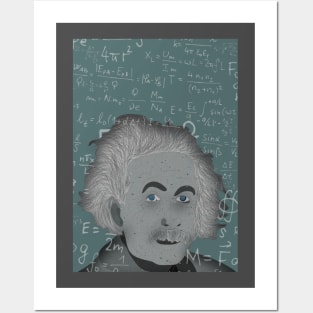 Einstein Posters and Art